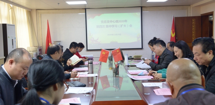 明秀分院党总支中心组 召开2020年第四次集中学习（扩大）会