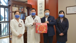 我院领导开展春节前走访慰问活动