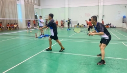 我院荣获广西中医药大学2022年教职工羽毛球比赛第二名