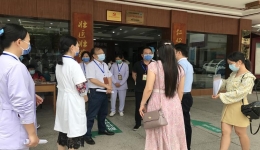 国壮明秀分院：加强管理，严格防控，落实院感管理工作