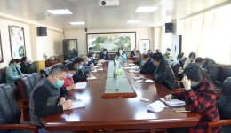 明秀分院召开疫情防控工作会议