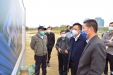 广西中医药大学总会计师何刚亮带队赴国壮调研南地块学生宿舍建设情况