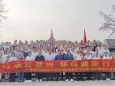 明秀分院党总支在南湖公园开展“传承红基因 环保健康行”大型户外主题党日活动
