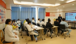 树立清廉家风，清正党风政风——医院副院长、总会计师唐盛军在门诊第一党支部上专题党课