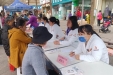 明秀分院携手沈阳社区，再次开展健康义诊活动