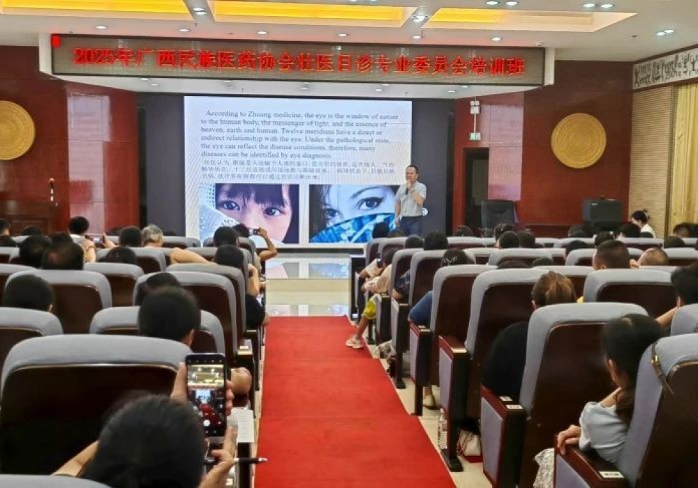 2025年“壮医目诊诊治常见病培训班”在国壮明秀分院举办