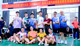 国壮男子气排球队在第十五届“无偿献血杯”赛事中创佳绩
